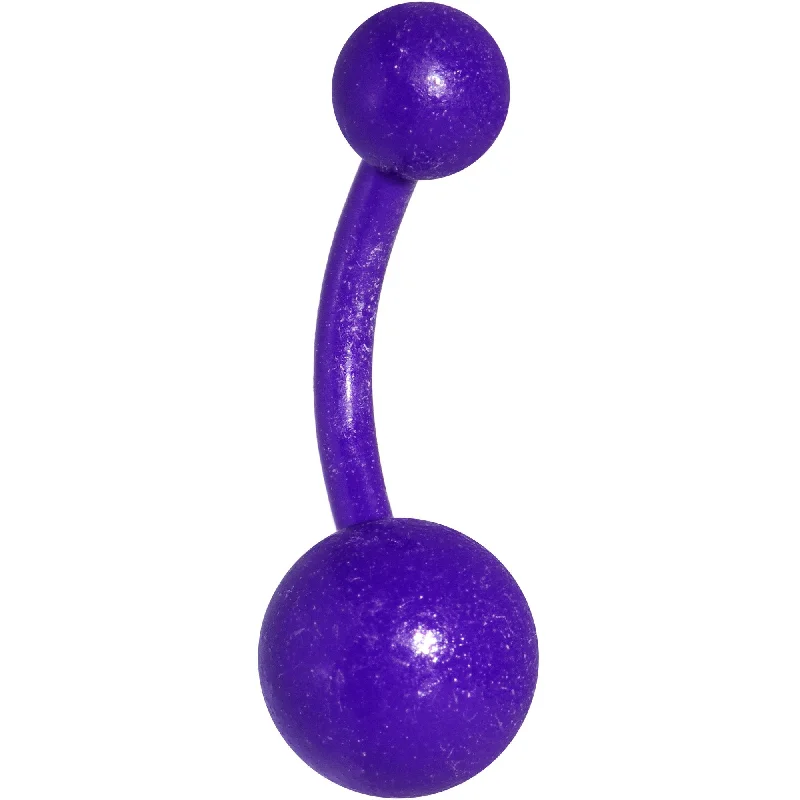 Stunning Belly Rings for Fashionable Women -14 Gauge 3/8 Purple Glow In The Dark Effect Belly Ring Stunning Belly Rings for Fashionable Women -14 Gauge 3/8 Purple Glow In The Dark Effect Belly Ring