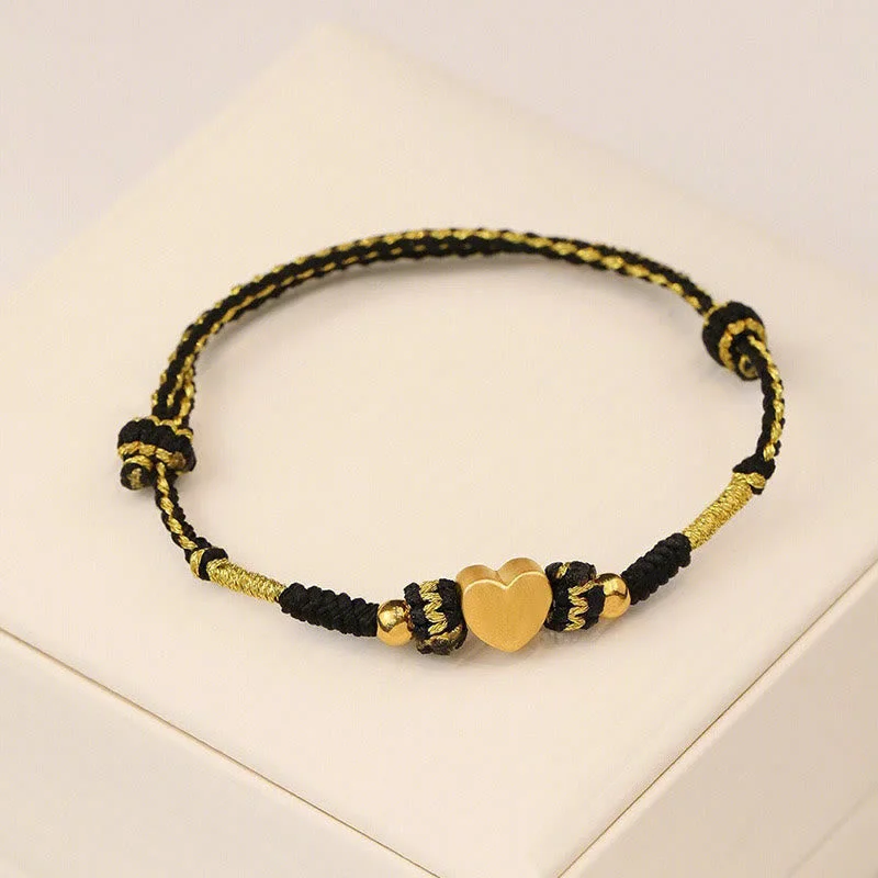 Men's Bracelets with Leather Straps-Buddha Stones Tibet Handmade Love Heart King Kong Knot Luck Braided Bracelet Men's Bracelets with Leather Straps-Buddha Stones Tibet Handmade Love Heart King Kong Knot Luck Braided Bracelet