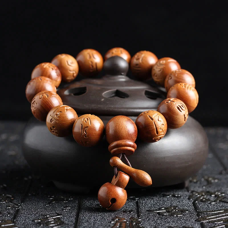 Simple Cuff Bangles for Women-Buddha Stones Natural Tibetan Peach Wood Om Mani Padme Hum Engraved Ward Off Evil Spirits Bracelet Simple Cuff Bangles for Women-Buddha Stones Natural Tibetan Peach Wood Om Mani Padme Hum Engraved Ward Off Evil Spirits Bracelet
