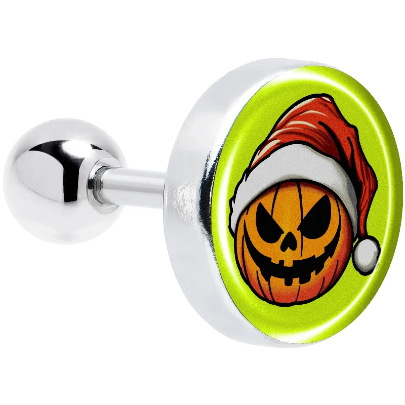 Women's Earrings – Elegant Designs for Every Personality--Christmas Holiday Santa Hat Pumpkin Tragus Cartilage Earring