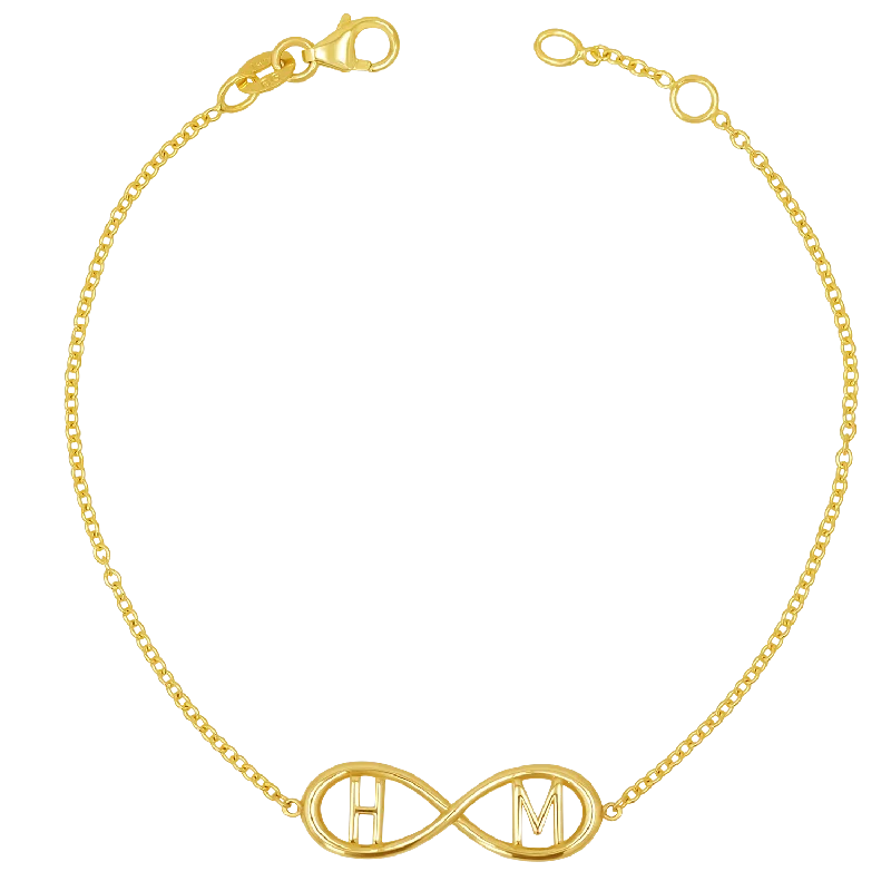 Stylish Rope Bracelets for Men-Infinity Letter Bracelet