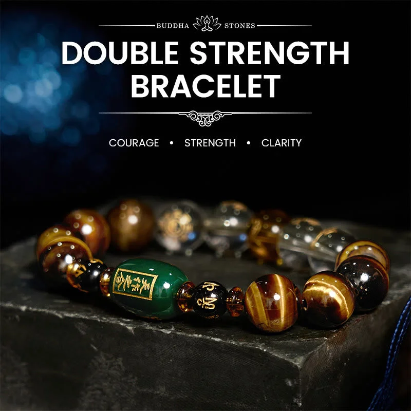 Men's Vintage Leather Bracelets-Buddha Stones Chinese Zodiac Tiger Eye White Crystal Courage Bracelet Men's Vintage Leather Bracelets-Buddha Stones Chinese Zodiac Tiger Eye White Crystal Courage Bracelet