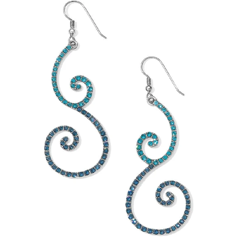 Women's Earrings – Elegant Designs for Every Personality--Sea Of Love Crystal French Wire Earrings Women's Earrings – Elegant Designs for Every Personality--Sea Of Love Crystal French Wire Earrings