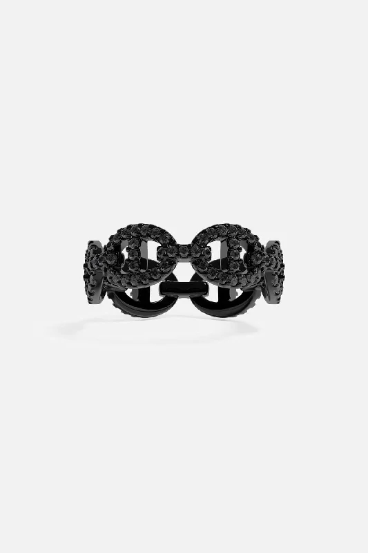 Chic Women's Rings for Fashion-Forward Looks-Maille Marine Ring