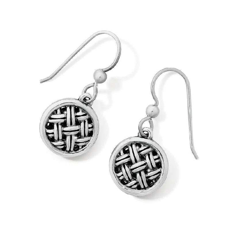 Women's Earrings – Elegant Designs for Every Personality--Interlok Loom French Wire Earrings