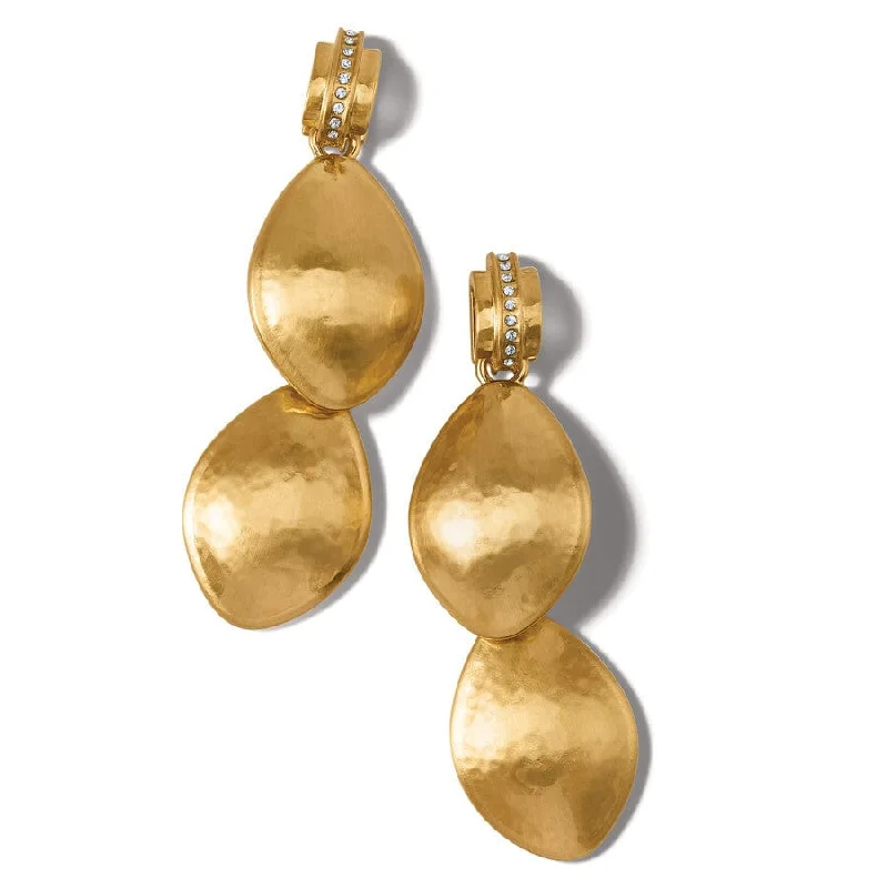 Women's Earrings – Elegant Designs for Every Personality--Meridian Lumens Flora Duo Post Drop Earrings Women's Earrings – Elegant Designs for Every Personality--Meridian Lumens Flora Duo Post Drop Earrings
