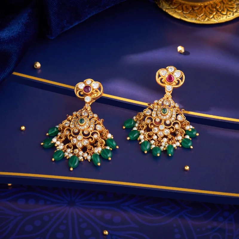 Women's Earrings – Elegant Designs for Every Personality--Silver Temple Earring 164640 Women's Earrings – Elegant Designs for Every Personality--Silver Temple Earring 164640
