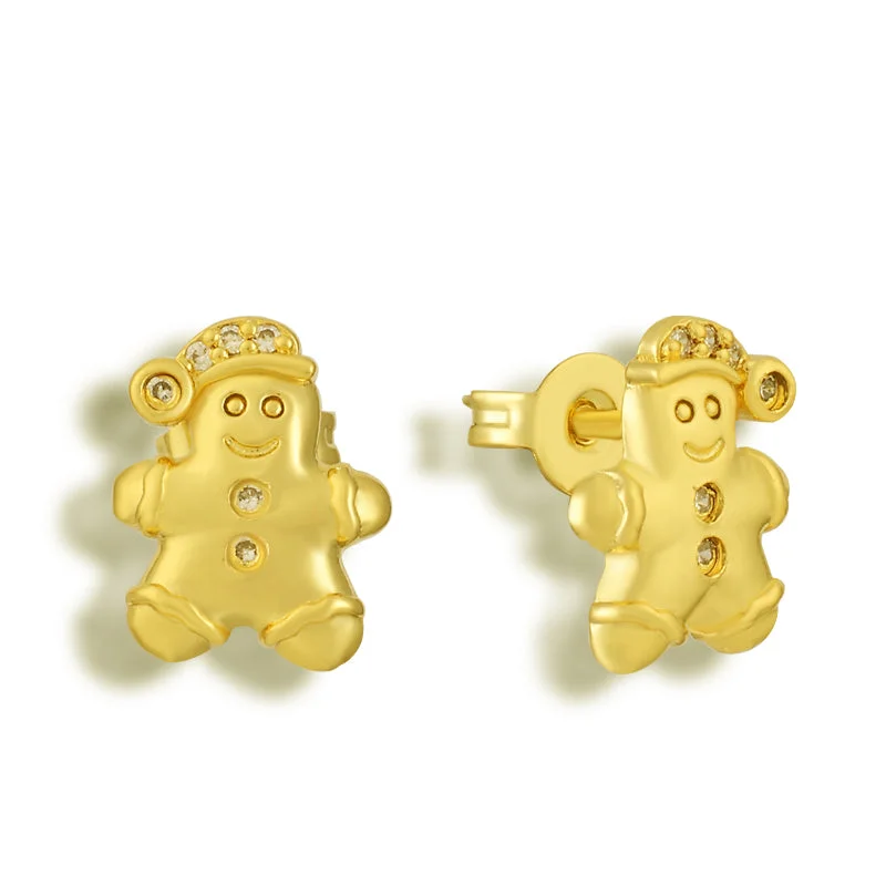 Women's Earrings – Elegant Designs for Every Personality--Gingerbread Earrings
