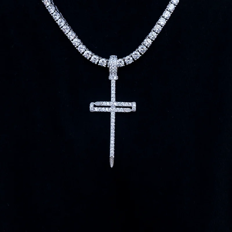 Exclusive Men's Necklaces & Pendants for the Modern Gentleman-Large Nail Cross Pendant Exclusive Men's Necklaces & Pendants for the Modern Gentleman-Large Nail Cross Pendant