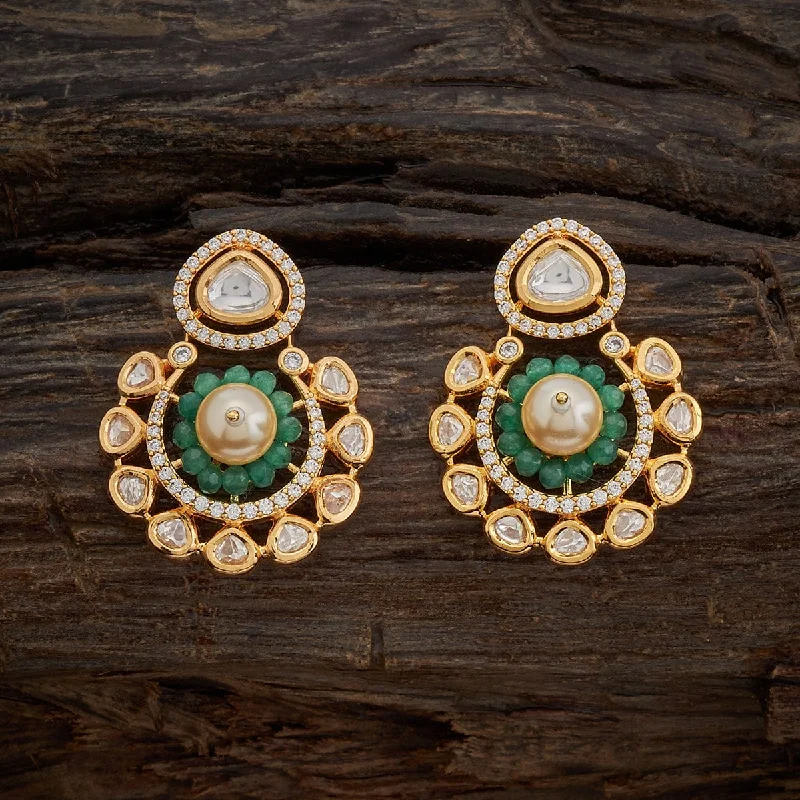 Women's Earrings – Elegant Designs for Every Personality--Kundan Earring 161628