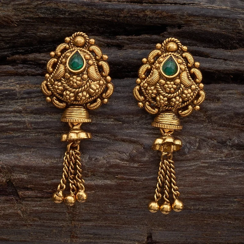 Women's Earrings – Elegant Designs for Every Personality--Silver Temple Earring 168235 Women's Earrings – Elegant Designs for Every Personality--Silver Temple Earring 168235