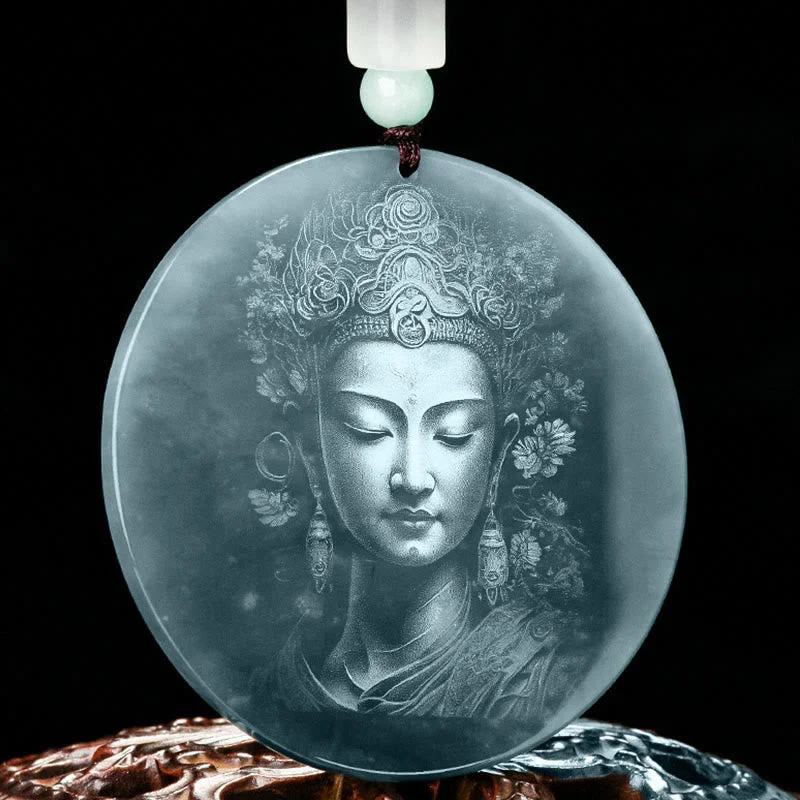 Shop Classic Women's Necklaces & Pendants with a Modern Twist-Buddha Stones Kwan Yin Avalokitesvara Jade Abundance String Necklace Pendant Shop Classic Women's Necklaces & Pendants with a Modern Twist-Buddha Stones Kwan Yin Avalokitesvara Jade Abundance String Necklace Pendant