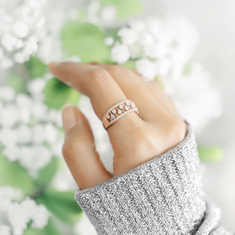 Shop Classic Women's Necklaces & Pendants with a Modern Twist-Diamond Adjustable Ring Shop Classic Women's Necklaces & Pendants with a Modern Twist-Diamond Adjustable Ring