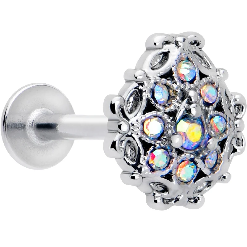 Women's Earrings – Elegant Designs for Every Personality--16 Gauge 5/16 Aurora Gem Retro Sunburst Labret Monroe Tragus Women's Earrings – Elegant Designs for Every Personality--16 Gauge 5/16 Aurora Gem Retro Sunburst Labret Monroe Tragus