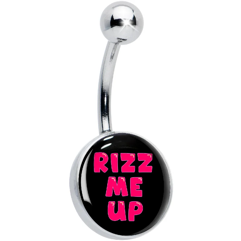 Beautiful Belly Rings with Polished Shine -RIZZ ME UP Belly Ring