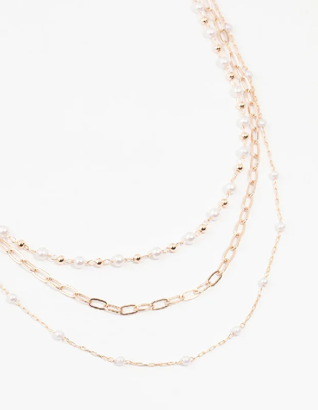 Shop Classic Women's Necklaces & Pendants with a Modern Twist-Rose Gold Fine, Station & Pearl Necklace Shop Classic Women's Necklaces & Pendants with a Modern Twist-Rose Gold Fine, Station & Pearl Necklace