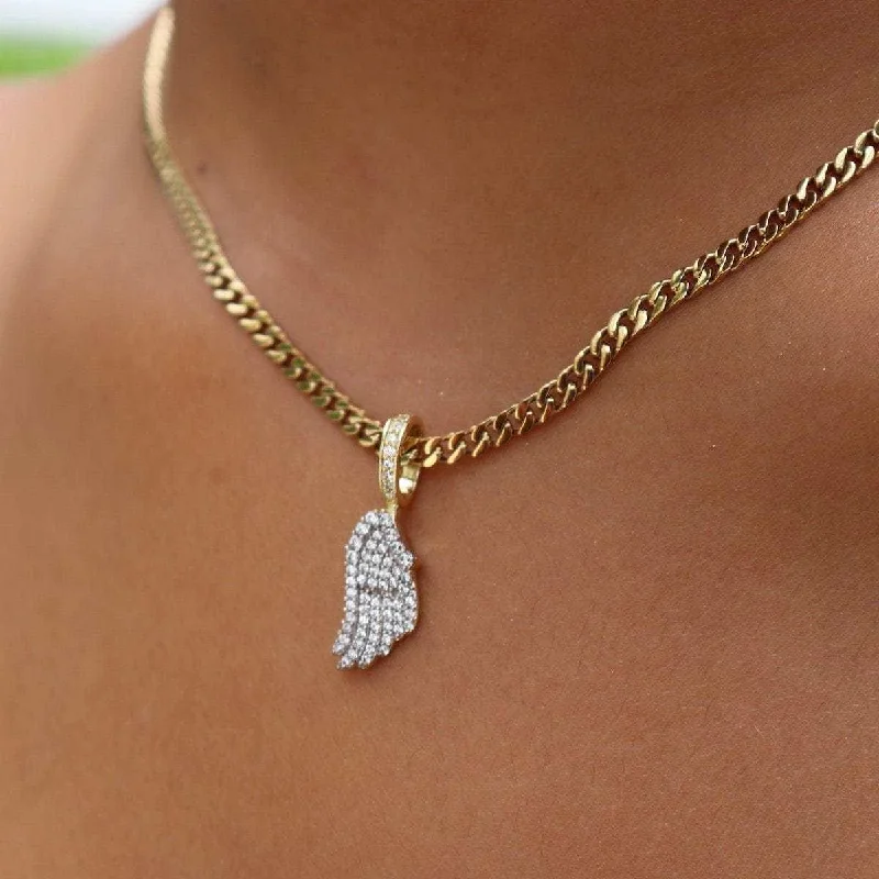 Shop Classic Women's  Necklaces & Pendants with a Modern Twist-Micro Angel Wing Pendant