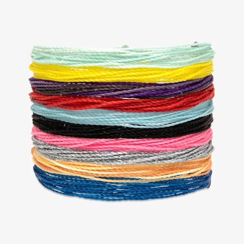 Timeless Bangles for Women-Pura Vida Tours Stack 10 Pack