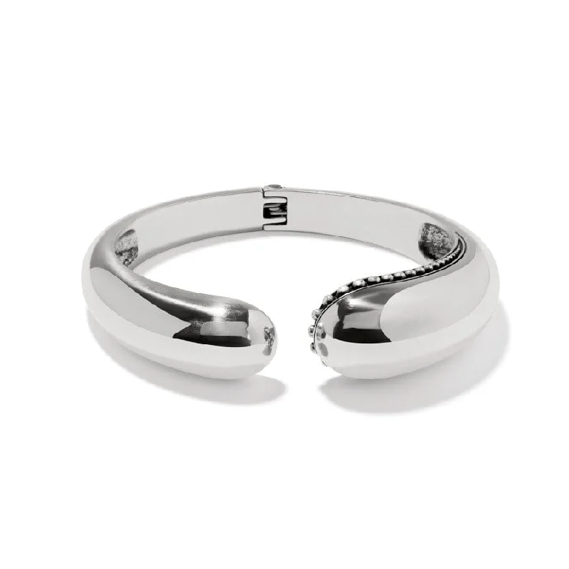 Slim Bangles for Women-Pretty Tough Droplet Hinged Bangle