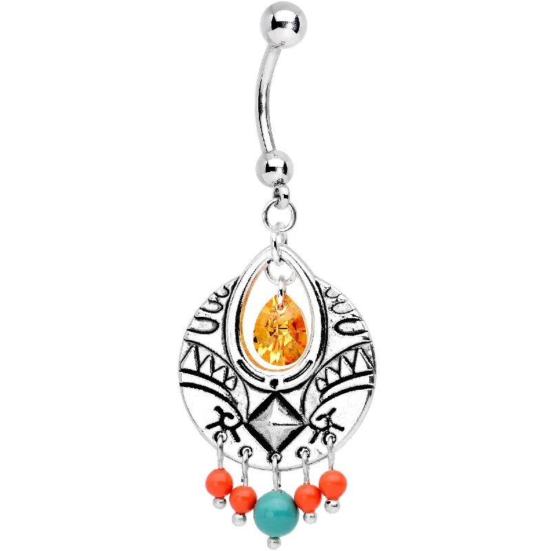 Stunning Belly Rings with Gorgeous Shine -Southwest Dreamcatcher Dangle Charm created with Crystals Stunning Belly Rings with Gorgeous Shine -Southwest Dreamcatcher Dangle Charm created with Crystals