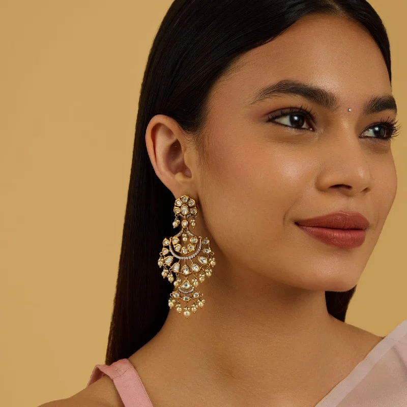 Women's Earrings – Elegant Designs for Every Personality--Kundan Earring 177600