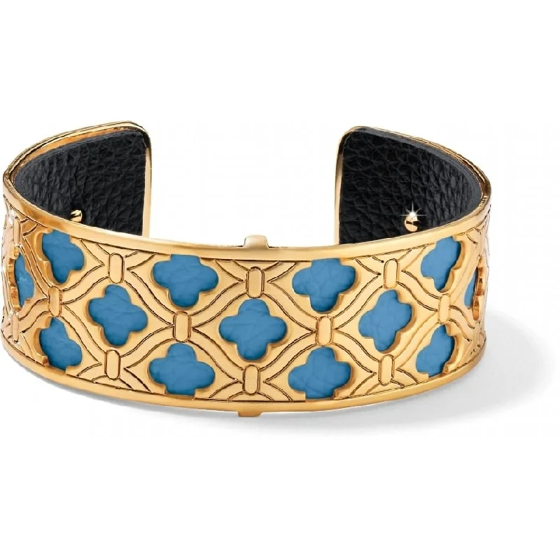 Elegant Bangles for Women with Pearls-Christo London Narrow Cuff Bracelet Set