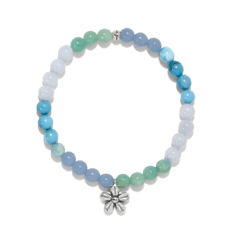Women's Adjustable Bangle Bracelets-Enchanting Flower Stretch Bracelet