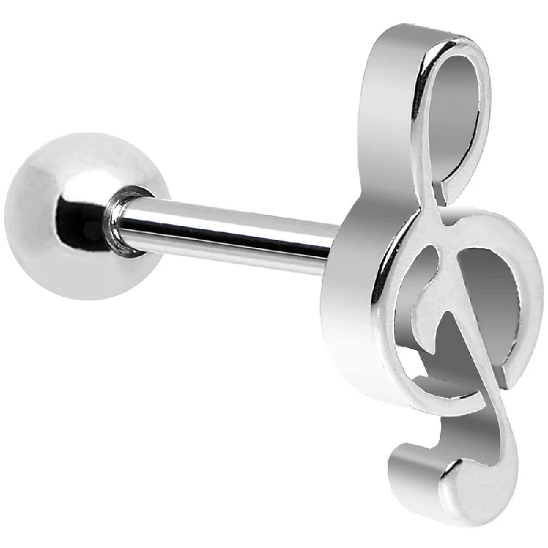 Women's Earrings – Elegant Designs for Every Personality--Treble Clef Music Note Tragus Cartilage Earring Women's Earrings – Elegant Designs for Every Personality--Treble Clef Music Note Tragus Cartilage Earring