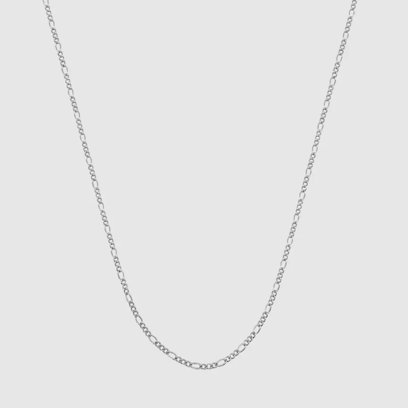 Exclusive Men's Necklaces & Pendants for the Modern Gentleman-Round Figaro (Silver) 2mm Exclusive Men's Necklaces & Pendants for the Modern Gentleman-Round Figaro (Silver) 2mm