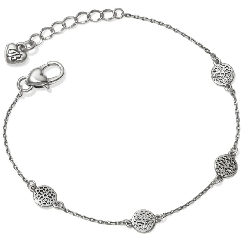 Engraved Simple Bangles for Women-Ferrara Petite Bracelet