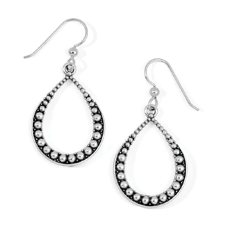 Women's Earrings – Elegant Designs for Every Personality--Pretty Tough Teardrop French Wire Earrings