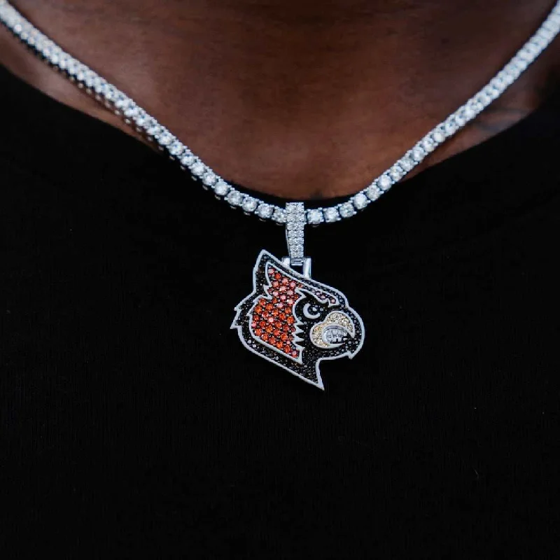 Exclusive Men's Necklaces & Pendants for the Modern Gentleman-Louisville Cardinals Official NCAA Logo Pendant Exclusive Men's Necklaces & Pendants for the Modern Gentleman-Louisville Cardinals Official NCAA Logo Pendant