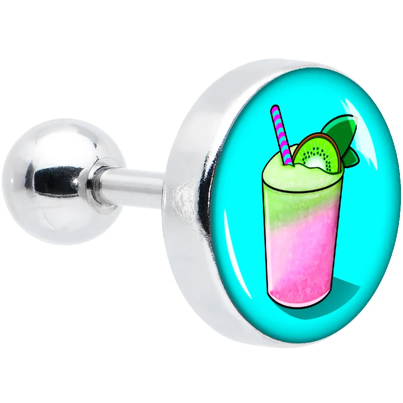 Women's Earrings – Elegant Designs for Every Personality--16 Gauge 1/4 Summer Drink Cartilage Tragus Earring Women's Earrings – Elegant Designs for Every Personality--16 Gauge 1/4 Summer Drink Cartilage Tragus Earring