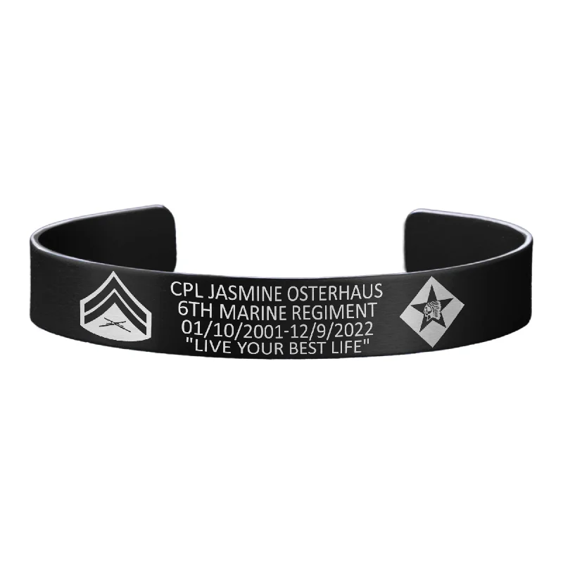 Personalized Braided Leather Bracelets for Men-CPL Jasmine Osterhaus Memorial Bracelet – Hosted by the Osterhaus Family Personalized Braided Leather Bracelets for Men-CPL Jasmine Osterhaus Memorial Bracelet – Hosted by the Osterhaus Family