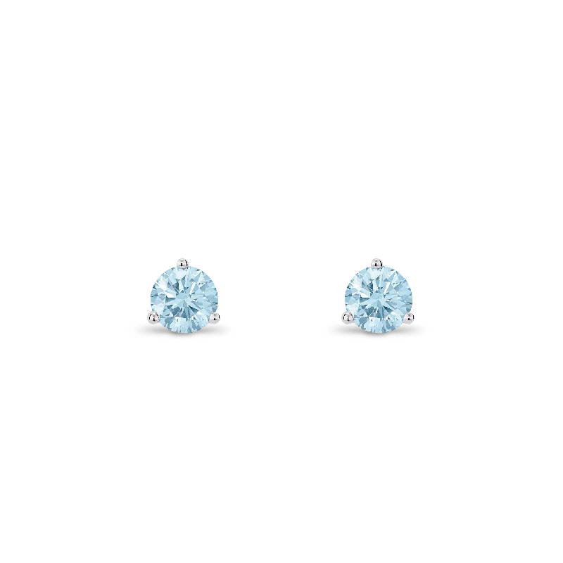 Women's Earrings – Elegant Designs for Every Personality--The Blue Solitaire Stud Earrings Women's Earrings – Elegant Designs for Every Personality--The Blue Solitaire Stud Earrings