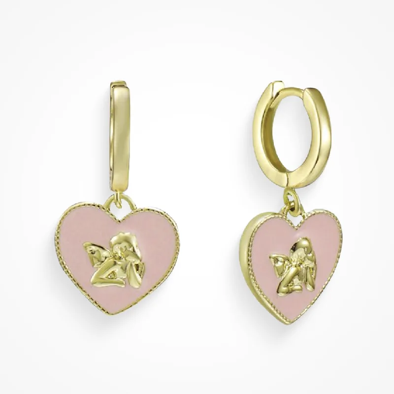 Women's Earrings – Elegant Designs for Every Personality--Pondering Angel Earrings