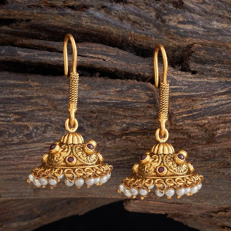 Women's Earrings – Elegant Designs for Every Personality--Silver Temple Earring 174348