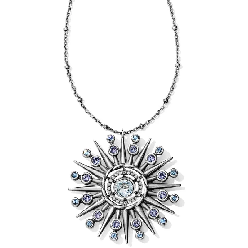 Shop Classic Women's  Necklaces & Pendants with a Modern Twist-Halo Ice Radiate Necklace