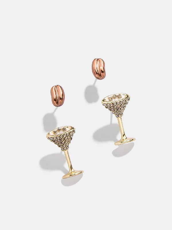 Women's Earrings – Elegant Designs for Every Personality--Espresso Your Self Earring Set - Espresso Martini Earring Set Women's Earrings – Elegant Designs for Every Personality--Espresso Your Self Earring Set - Espresso Martini Earring Set
