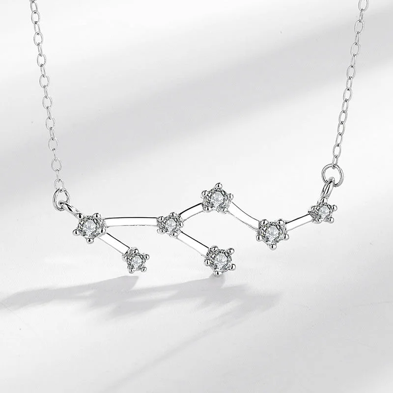 Shop Classic Women's Necklaces & Pendants with a Modern Twist-Buddha Stones 925 Sterling Silver 12 Constellations of the Zodiac Astrology Blessing Necklace Pendant Shop Classic Women's Necklaces & Pendants with a Modern Twist-Buddha Stones 925 Sterling Silver 12 Constellations of the Zodiac Astrology Blessing Necklace Pendant