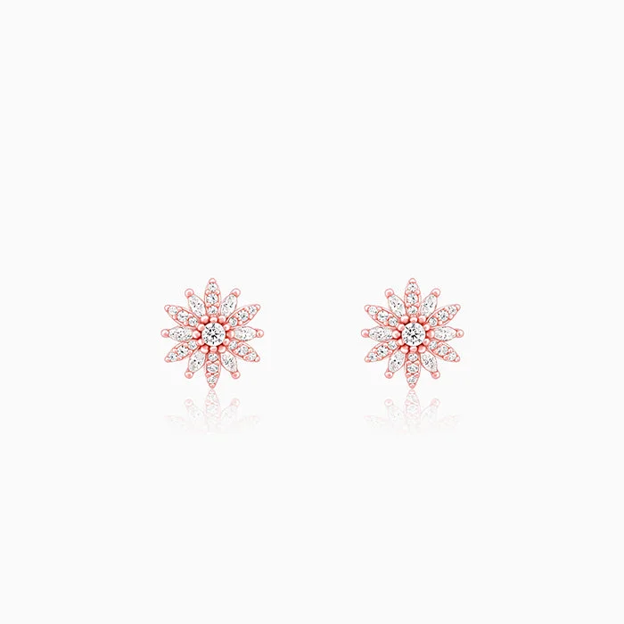 Women's Earrings – Elegant Designs for Every Personality--Rose Gold Fresh Flora Earrings