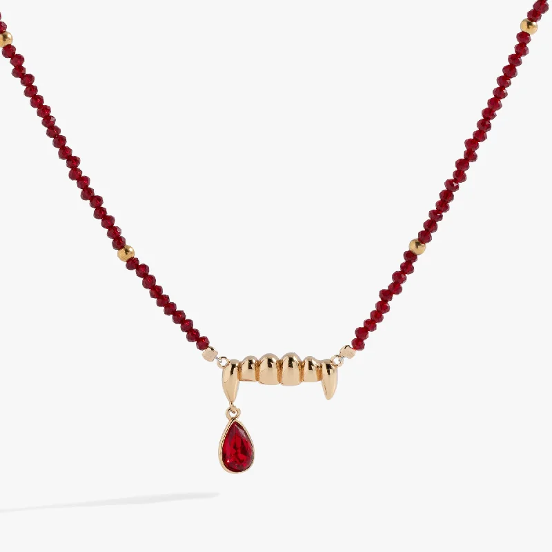 Shop Classic Women's  Necklaces & Pendants with a Modern Twist-Vampire Teeth Pendant