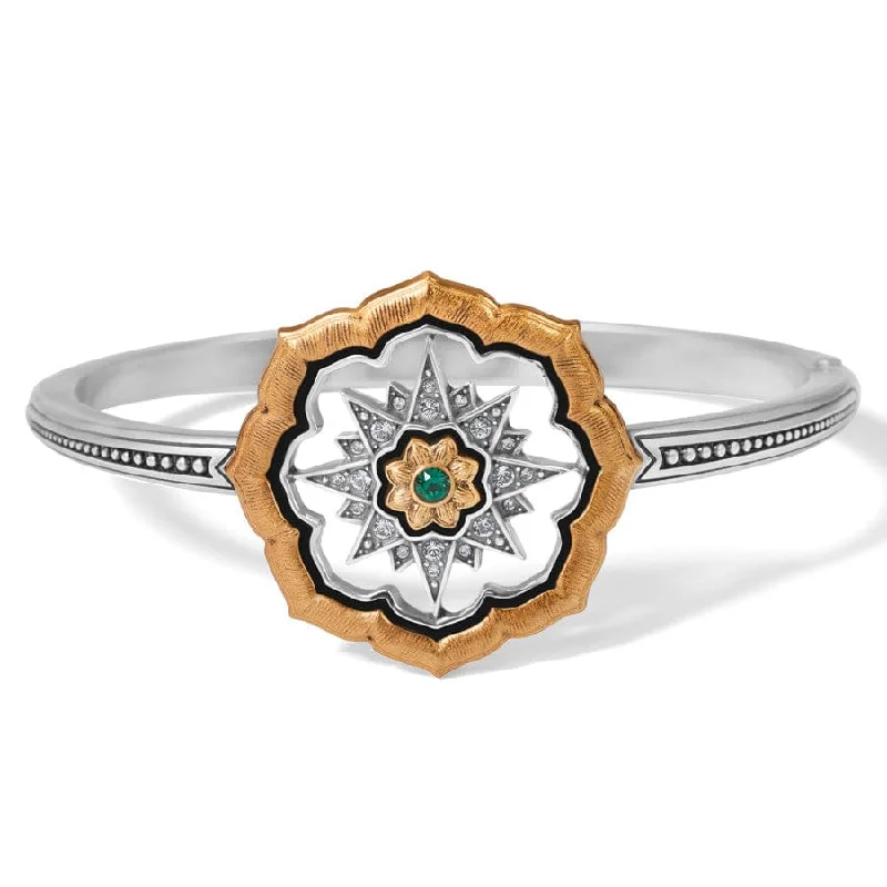Women's Elegant Bangles for Parties-Dynasty Empire Hinged Bangle