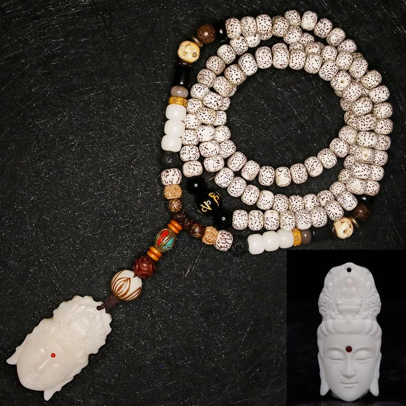 Men's Stylish Bracelets for Fashion-Forward Looks-Buddha Stones 108 Mala Beads Bodhi Seed Yak Bone Avalokitesvara Lucky Pixiu Guan Gong Buddha Demon Peace Tassel Bracelet Men's Stylish Bracelets for Fashion-Forward Looks-Buddha Stones 108 Mala Beads Bodhi Seed Yak Bone Avalokitesvara Lucky Pixiu Guan Gong Buddha Demon Peace Tassel Bracelet