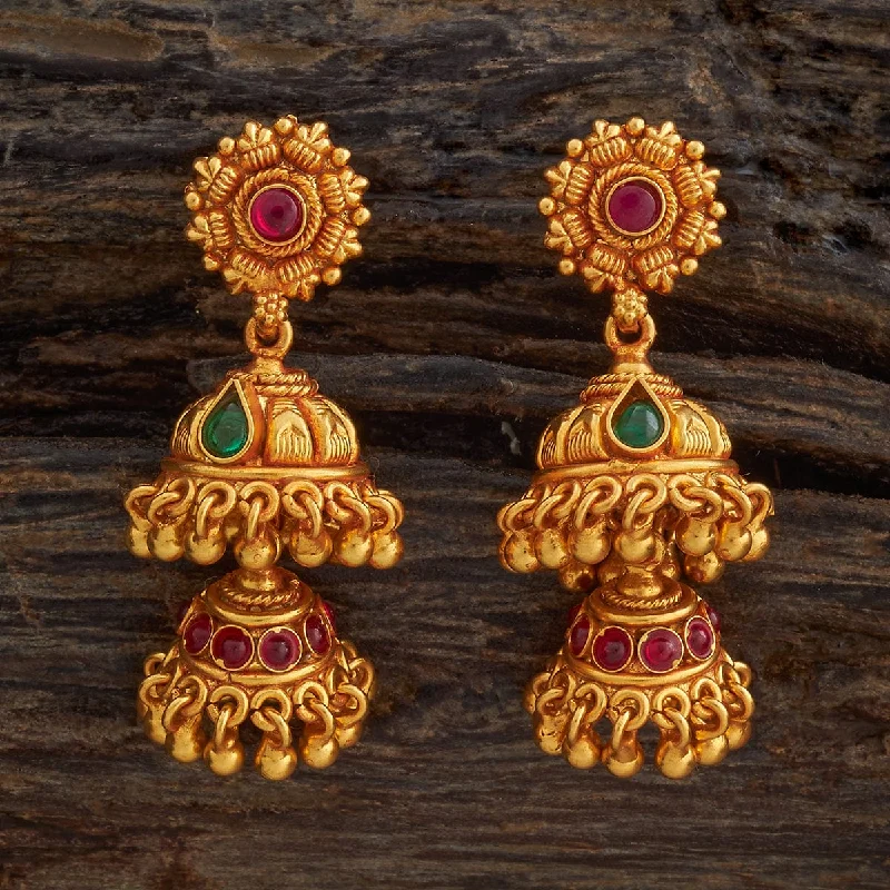 Women's Earrings – Elegant Designs for Every Personality--Silver Temple Earring 179608