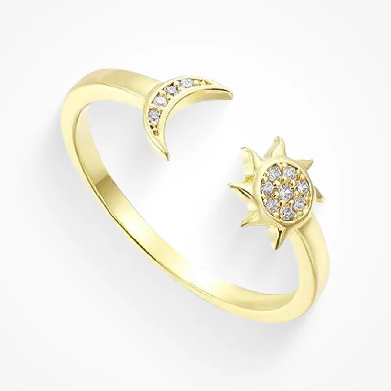 Chic Women's Rings for Fashion-Forward Looks-Dusk to Dawn Ring