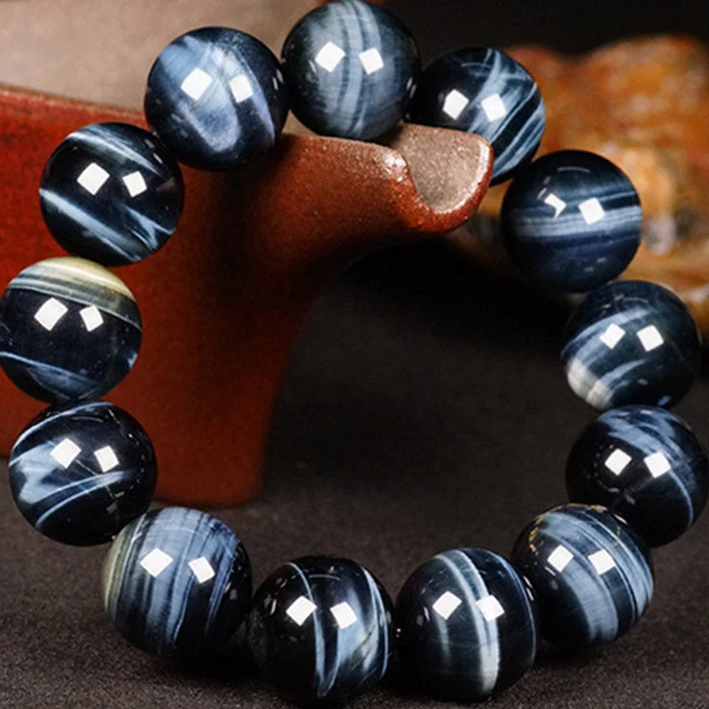 Simple Leather Bracelets for Men with Unique Charms-Buddha Stones Natural Tiger Eye Balance Strength Bracelet Simple Leather Bracelets for Men with Unique Charms-Buddha Stones Natural Tiger Eye Balance Strength Bracelet