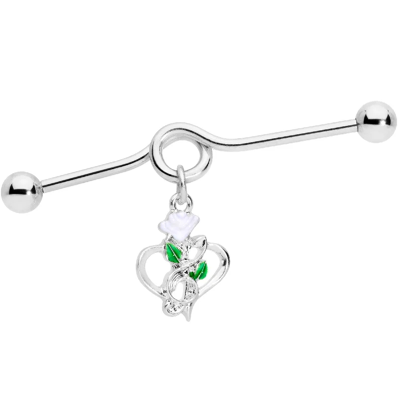 Women's Earrings – Elegant Designs for Every Personality--14 Gauge Heart Music Valentine Dangle Project Barbell 38mm Women's Earrings – Elegant Designs for Every Personality--14 Gauge Heart Music Valentine Dangle Project Barbell 38mm
