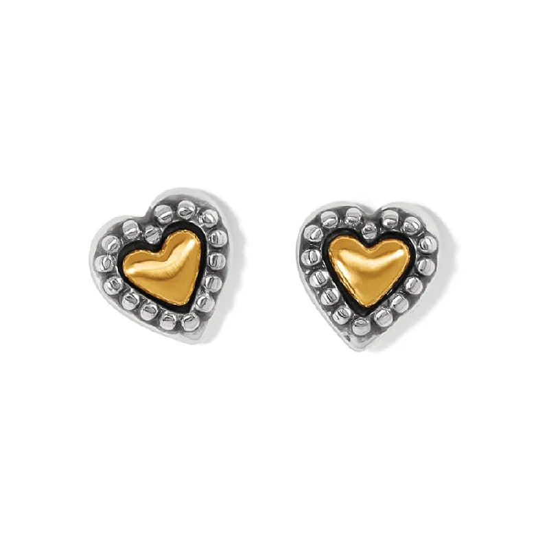 Women's Earrings – Elegant Designs for Every Personality--Marci Heart Post Earrings