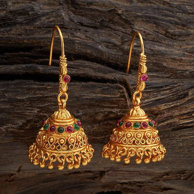 Women's Earrings – Elegant Designs for Every Personality--Silver Temple Earring 165669